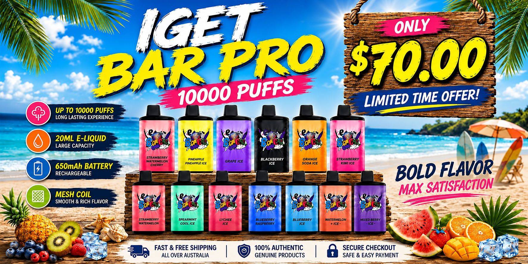 iget bar pro 4