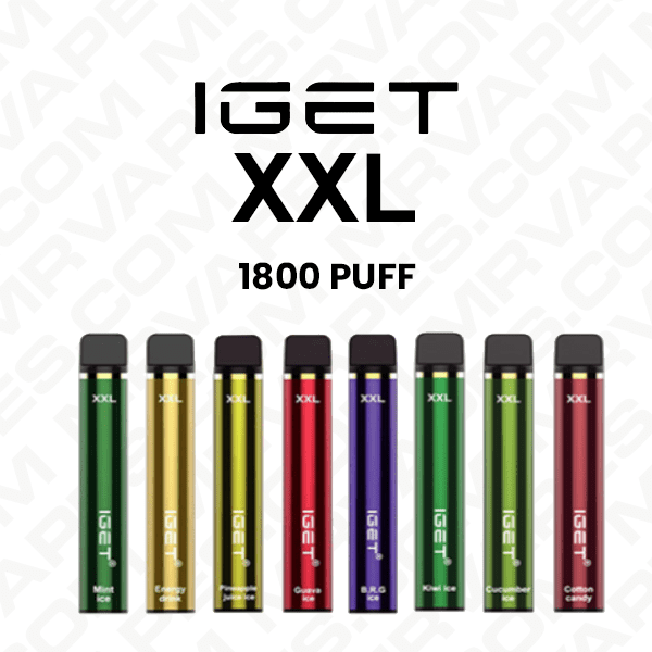 iget disposable vape xxl 1800 puff