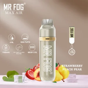 MR FOG STRAWBERRY PEACH PEAR - 3600 PUFFS