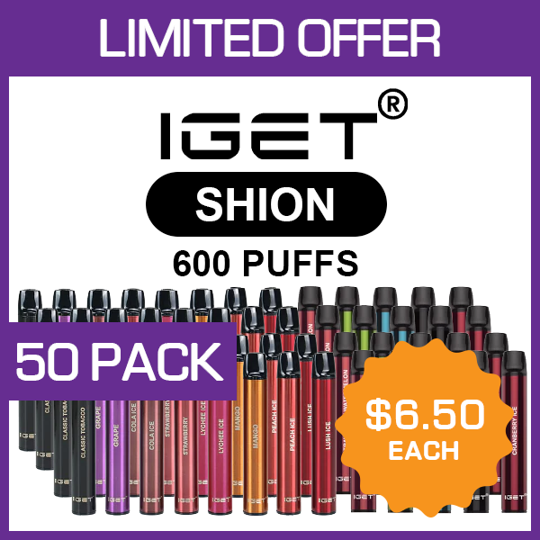 iget vape shion 50 pack