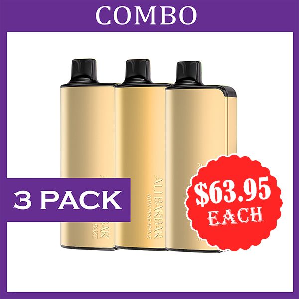 ALIBARBAR INGOT - 3 PACK- 9000 PUFFS