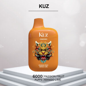 KUZ PASSION FRUIT MANGO LIME - 6000 PUFFS