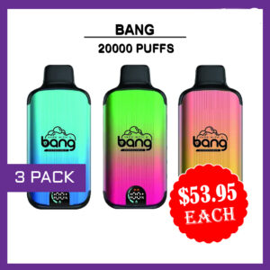 BANG - 3 PACK - 20000 PUFFS