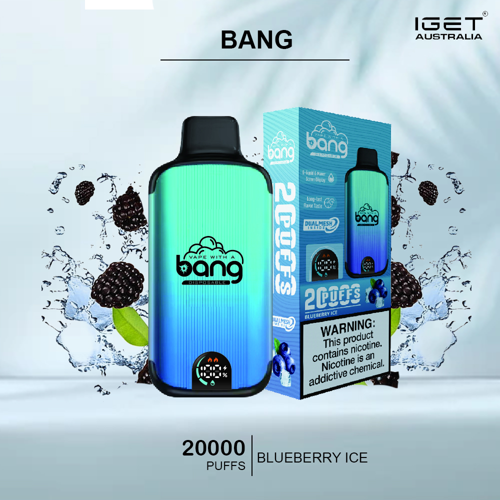 BANG - BLUEBERRY ICE - 20000 PUFFS