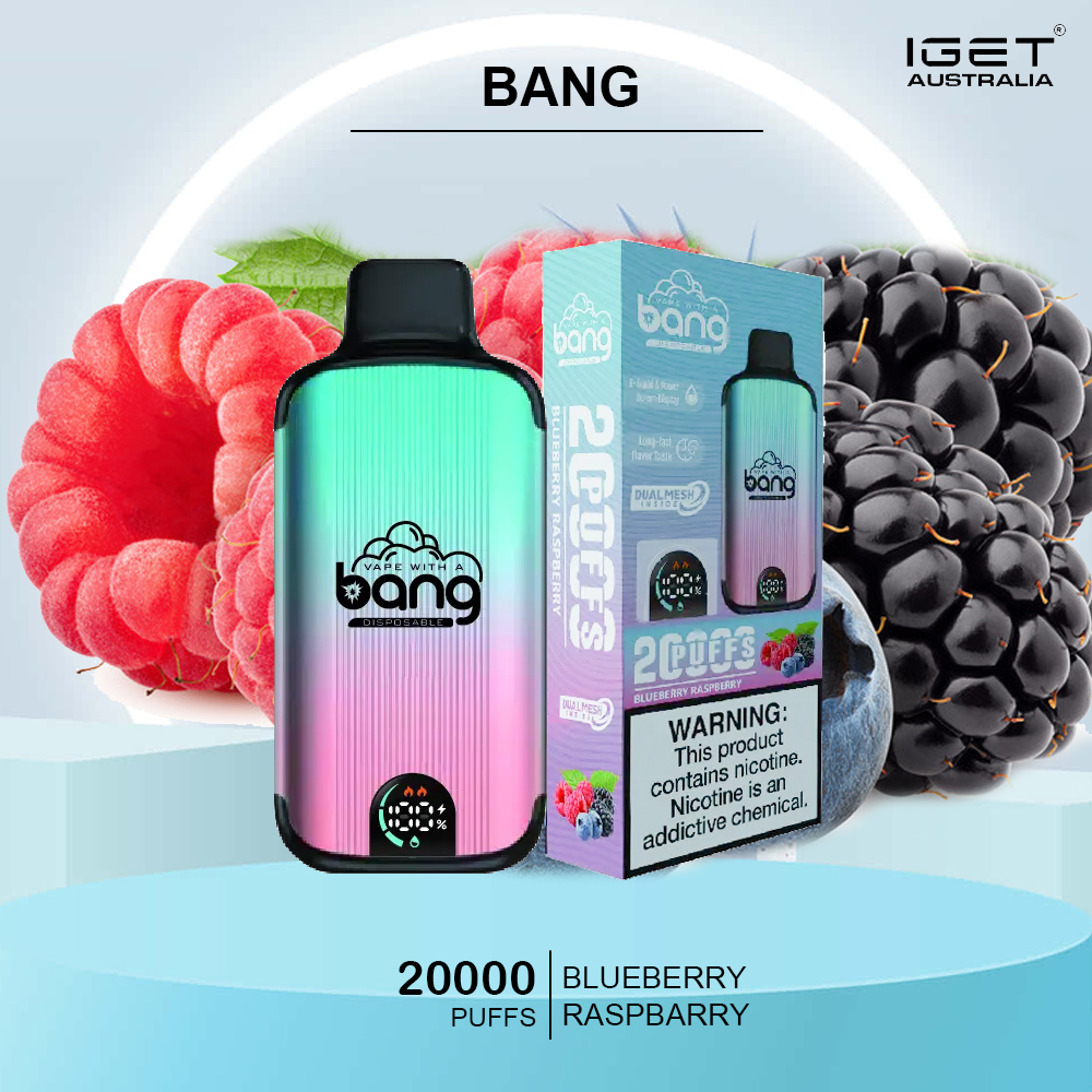 BANG - BLUEBERRY RASPBERRY- 20000 PUFFS
