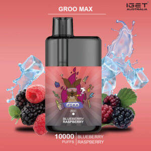 GROO MAX - BLACKBERRY RASPBERRY - 10000 PUFFS