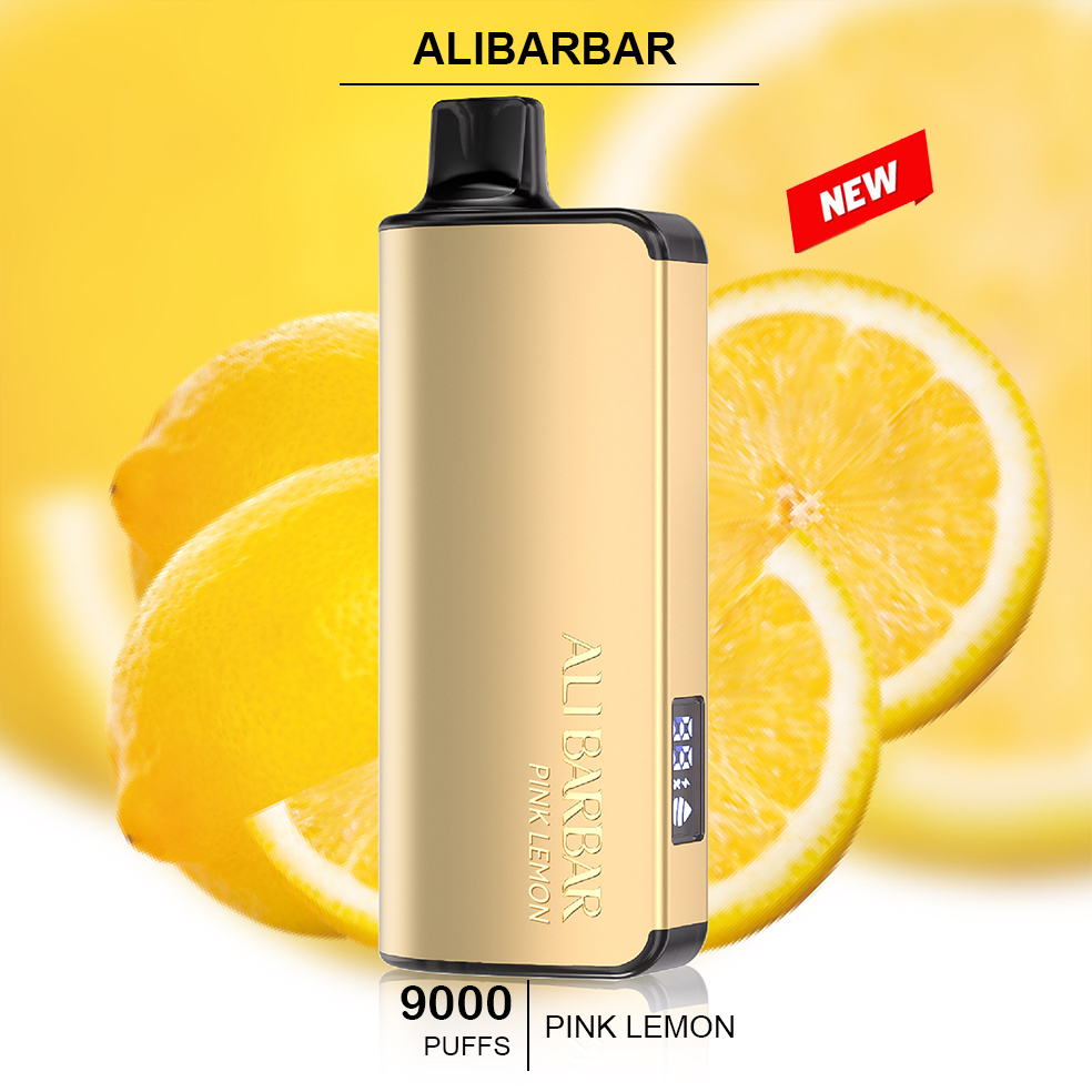 ALIBARBAR INGOT - PINK LEMON – 9000 PUFFS