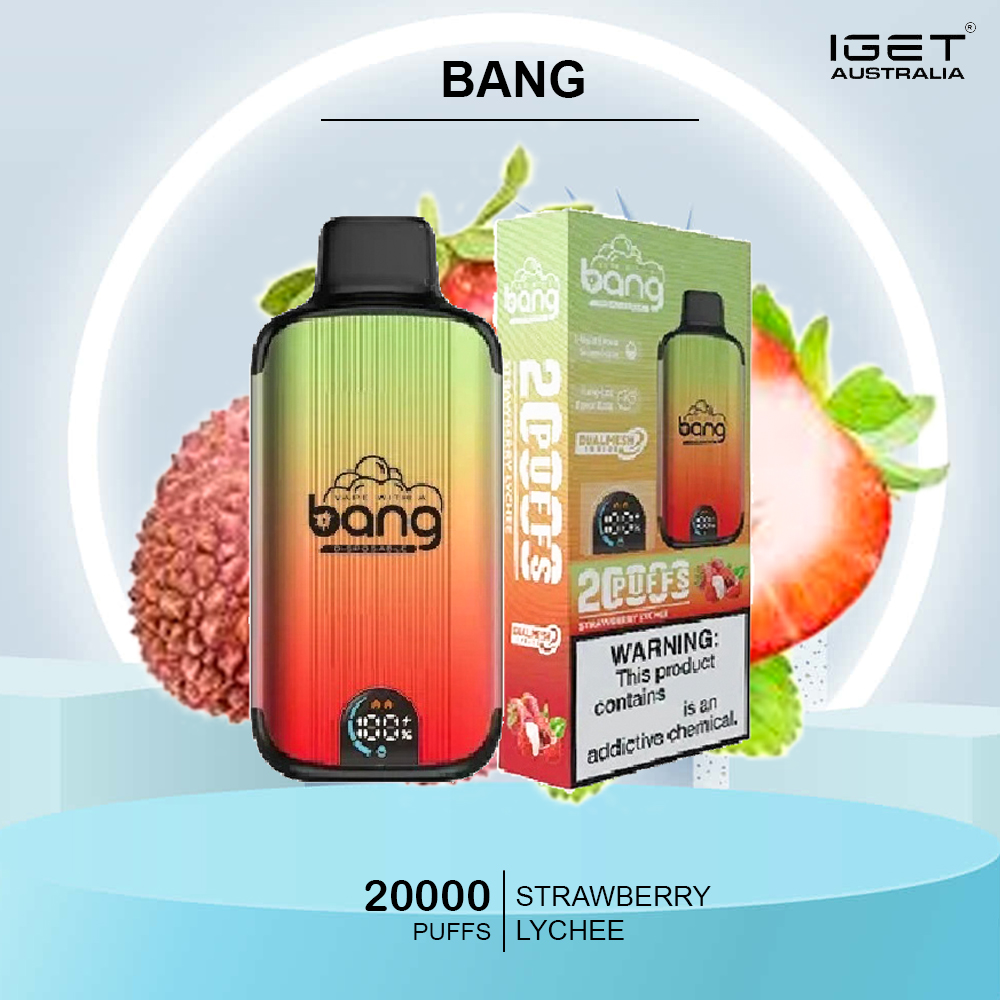 BANG - STRAWBERRY LYCHEE - 20000 PUFFS