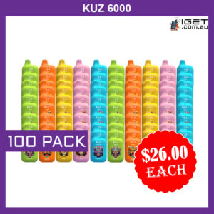 KUZ – 6000 PUFFS - 100 PACK
