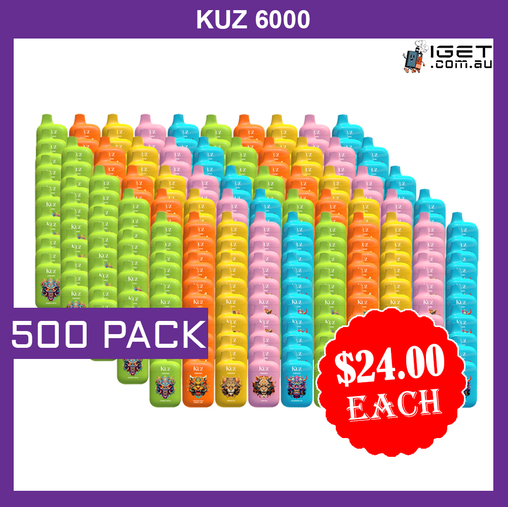 KUZ – 6000 PUFFS - 500 PACK