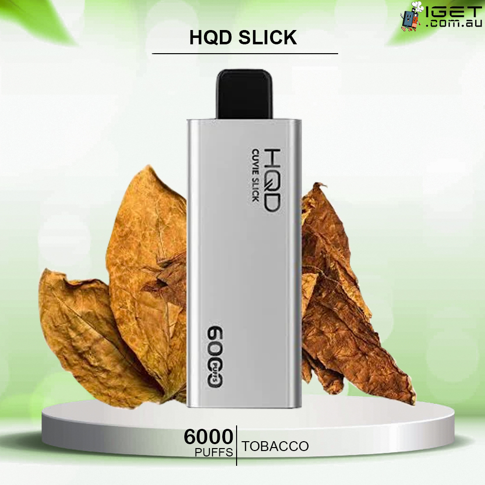 HQD SLICK TOBACCO - 6000 PUFFS