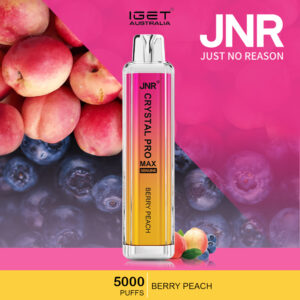 JNR CRYSTAL PRO MAX - BERRY PEACH- 5000 PUFFS