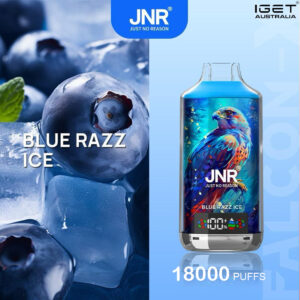 JNR FALCON -X BLUE RAZZ ICE - 18000 PUFFS