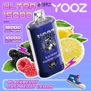 YOOZ ULTRA - BLACKBERRY RASPBERRY LEMON - 15000 PUFFS