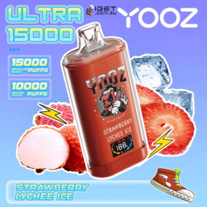 YOOZ ULTRA - STRAWBERRY LYCHEE ICE - 15000 PUFFS