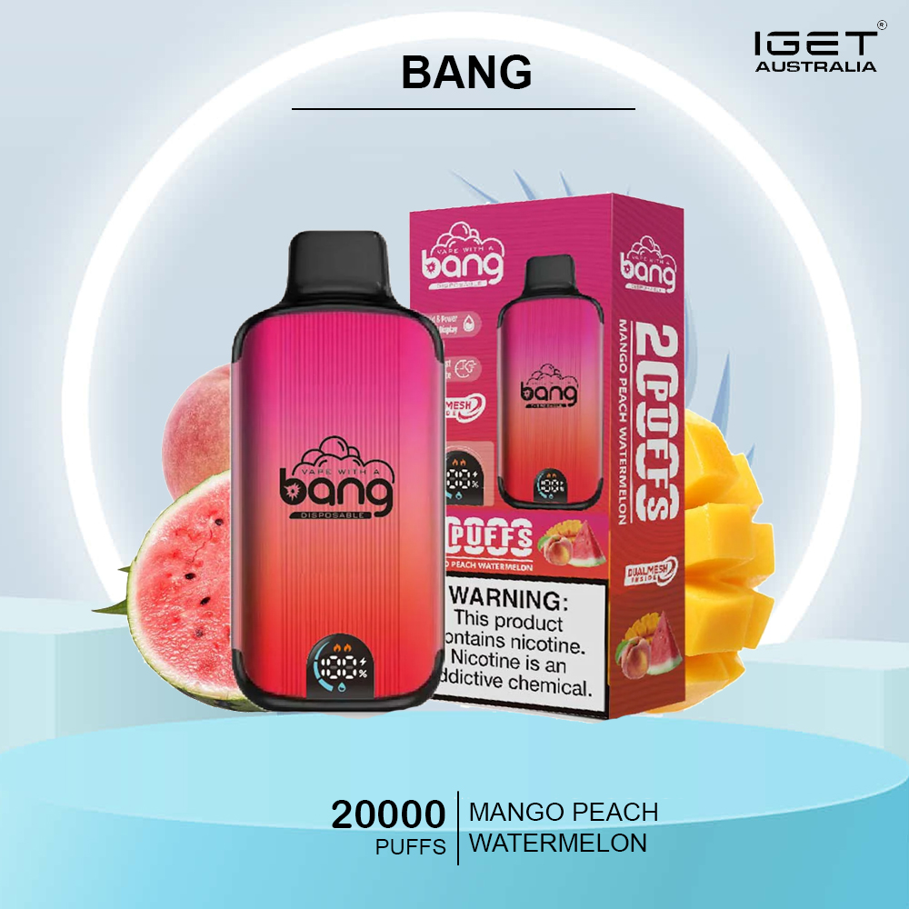 BANG - MANGO PEACH WATERMELON - 20000 PUFFS