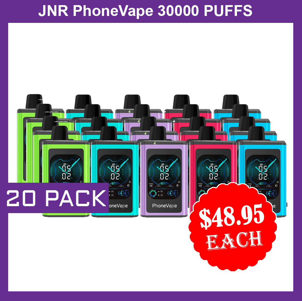 JNR Phonevape - 20 Pack - 30000 Puffs