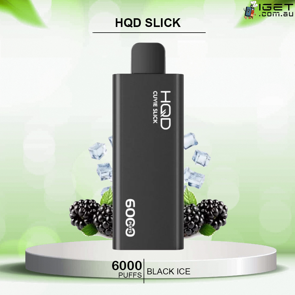 HQD SLICK BLACK ICE - 6000 PUFFS