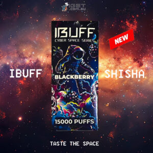 IBUFF SHISHA - BLACKBERRY - 15000 PUFFS