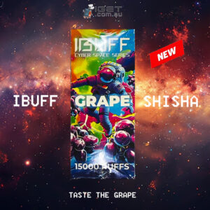 IBUFF SHISHA - GRAPE - 15000 PUFFS