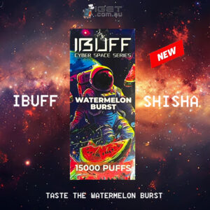 IBUFF SHISHA - WATERMELON BURST - 15000 PUFFS