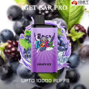 IGET BAR PRO - GRAPE ICE - 10000 PUFFS