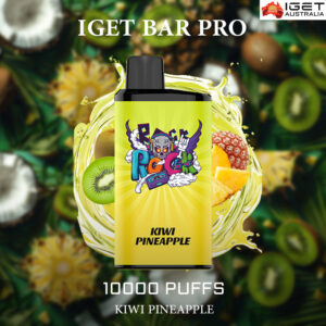 IGET BAR PRO - KIWI PINEAPPLE - 10000 PUFFS