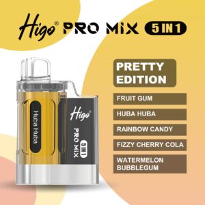 Higo PRO MIX 5 IN 1 - PRETTY EDITION - 6000 PUFFS