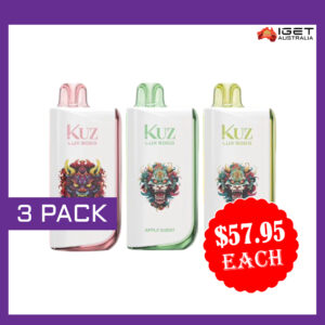 KUZ LUX 9000 PUFFS - 3 PACK