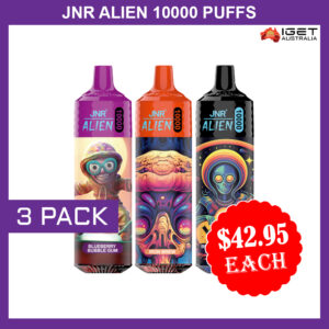 JNR ALIEN 10000 PUFFS - 3 PACK