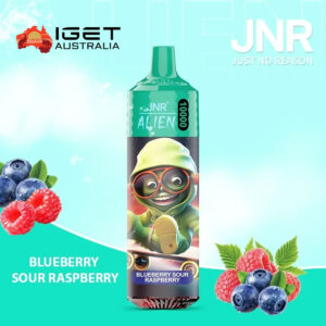 JNR ALIEN BLUEBERRY SOUR RASPBERRY - 10000 PUFFS
