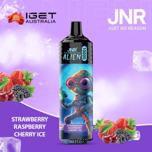 JNR ALIEN STRAWBERRY RASPBERRY CHERRY ICE - 10000 PUFFS