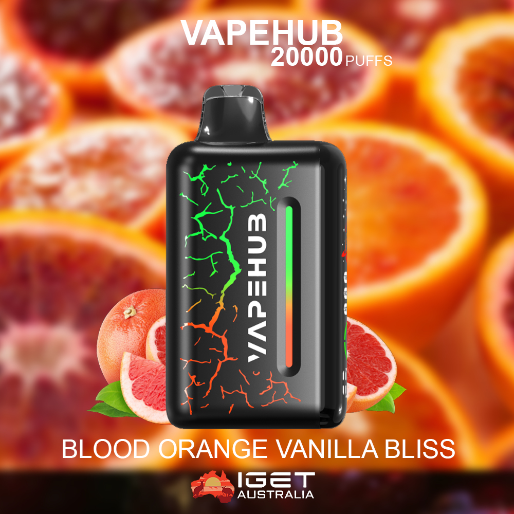 VAPEHUB BLOOD ORANGE VANILLA BLISS - 20000 PUFFS