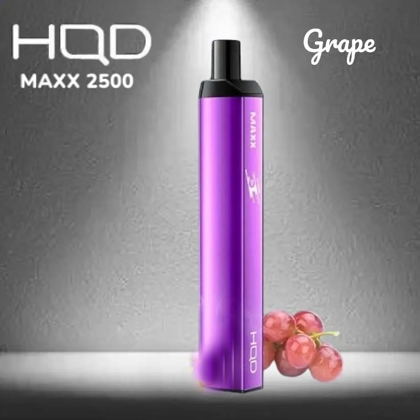 Hqd Maxx Grape - 2500 Puffs