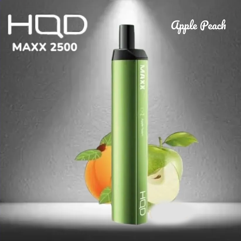 Hqd Maxx Apple Peach - 2500 Puffs