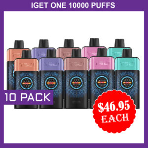 IGET ONE 12000 PUFFS - 10 PACK