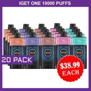 IGET ONE 12000 PUFFS - 20 PACK