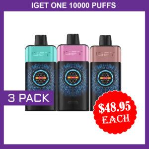 IGET ONE 12000 PUFFS - 3 PACK