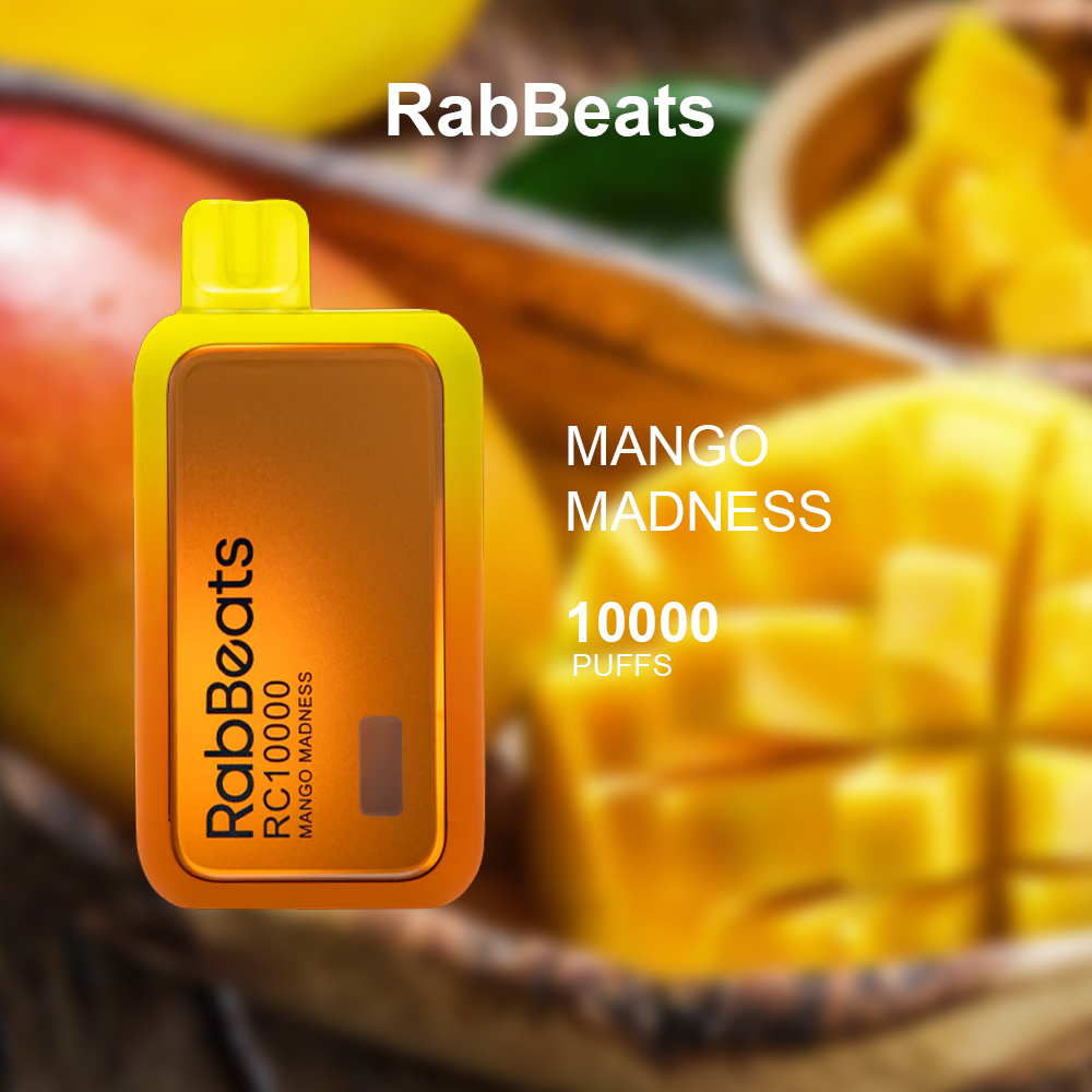 RABBEATS BAR MANGO MADNESS - 10000 PUFFS
