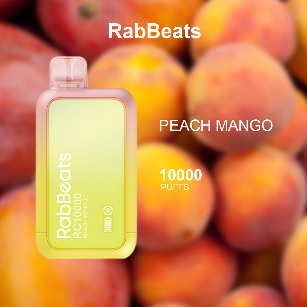 RABBEATS BAR PEACH MANGO - 10000 PUFF