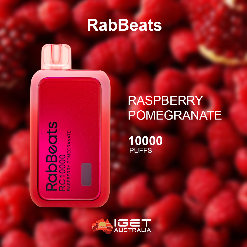 RABBEATS BAR RASPBERRY POMEGRANATE