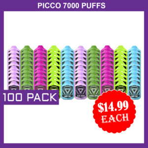 PICCO 7000 PUFFS - 100 PACK