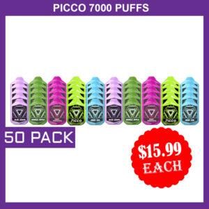 PICCO 7000 PUFFS - 50 PACK