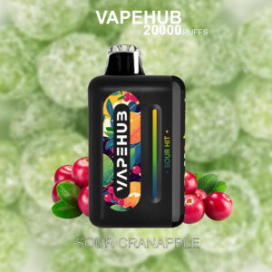 VAPEHUB SOUR CRANAPPLE - 20000 PUFFS