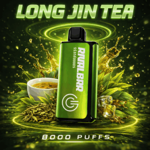 RIVAL BAR LONG JIN TEA - 8000 PUFFS