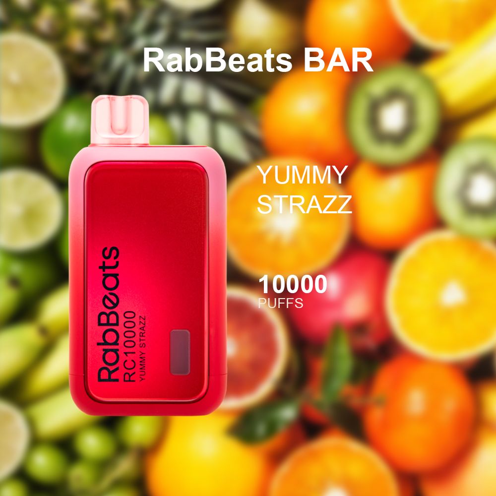 RABBEATS BAR YUMMY STRAZZ - 10000 PUFFS