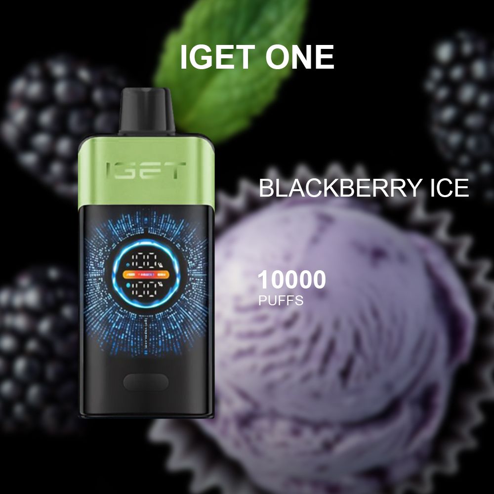 IGET ONE BLACKBERRY ICE - 12000 PUFFS
