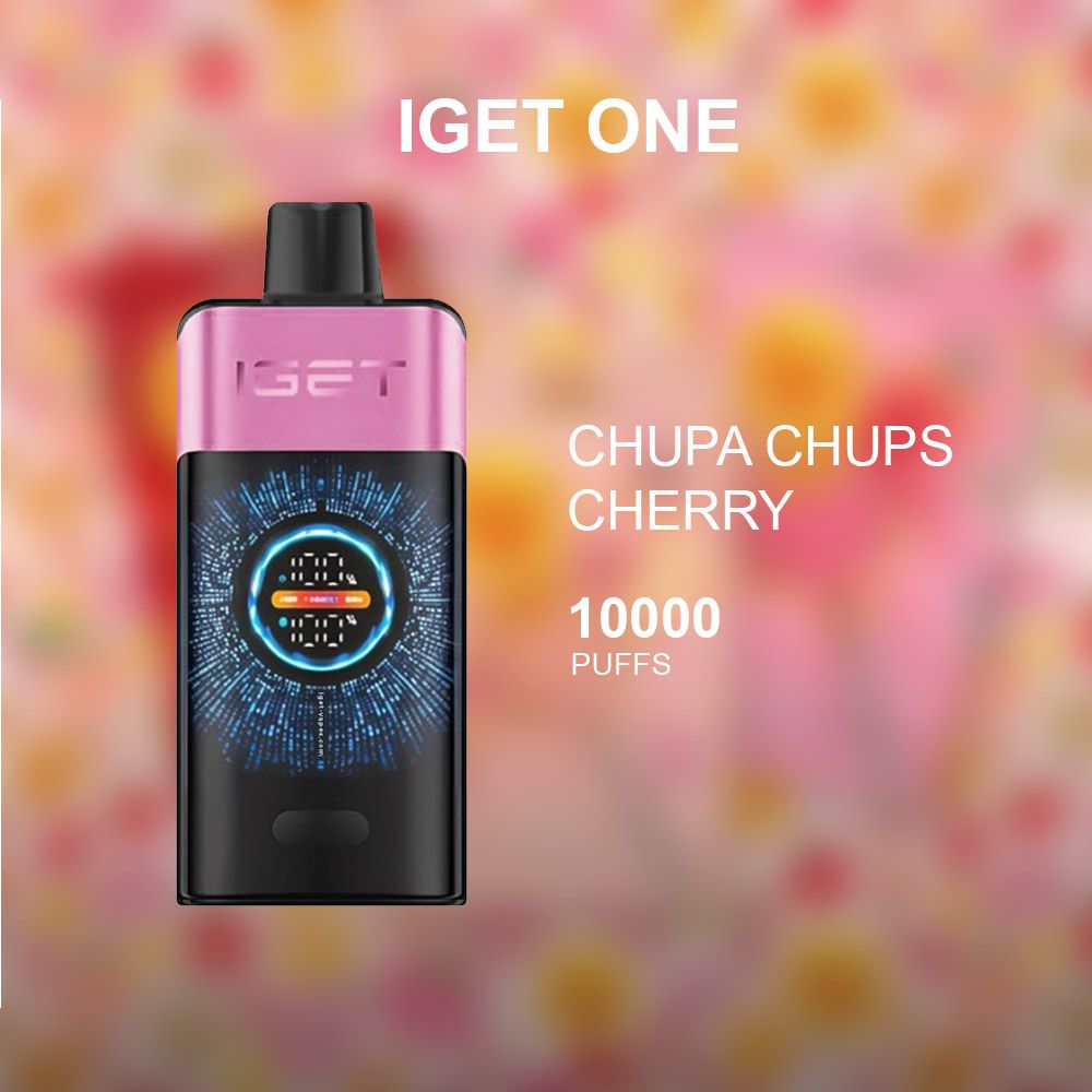IGET ONE CHUPA CHUPS CHERRY - 12000 PUFFS