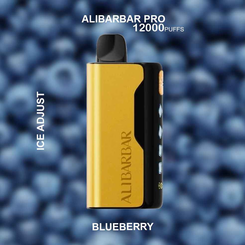 ALIBARBAR PRO ICE ADJUST BLUEBERRY - 12000 PUFFS