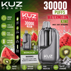KUZ PEARL WATERMELON KIWI 30000 PUFFS